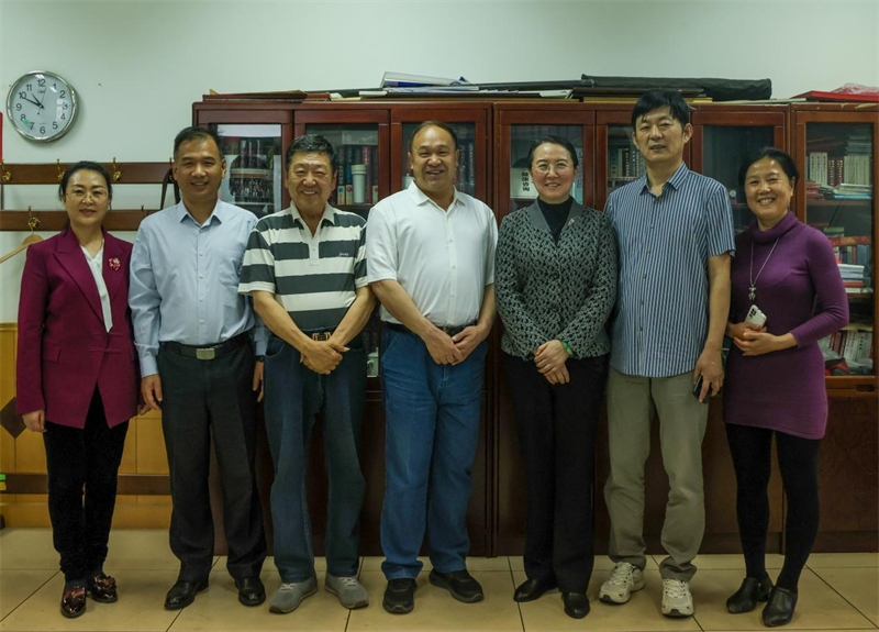 甘肃省酒泉市领导到访中国水电医科会交流座谈